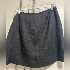 & Other Stories Linen Mini Skirt